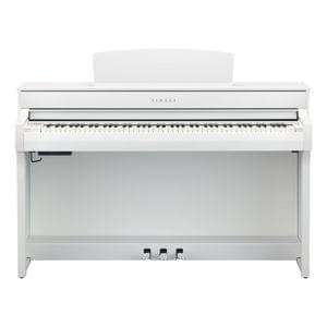 Yamaha Clavinova CLP-745 White Digital Piano with Bench